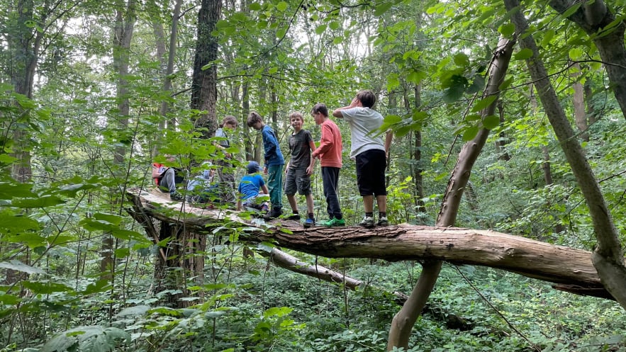 Bushcraft bij The Gathering paintball Schiplaken